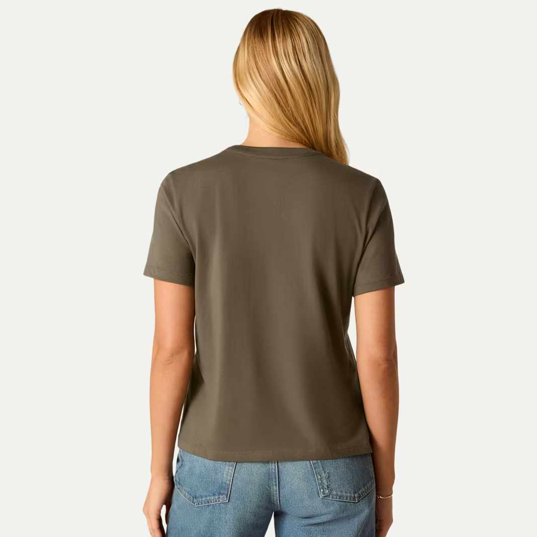 Women's Pima Cotton Crew Neck T-Shirt 3-Pack