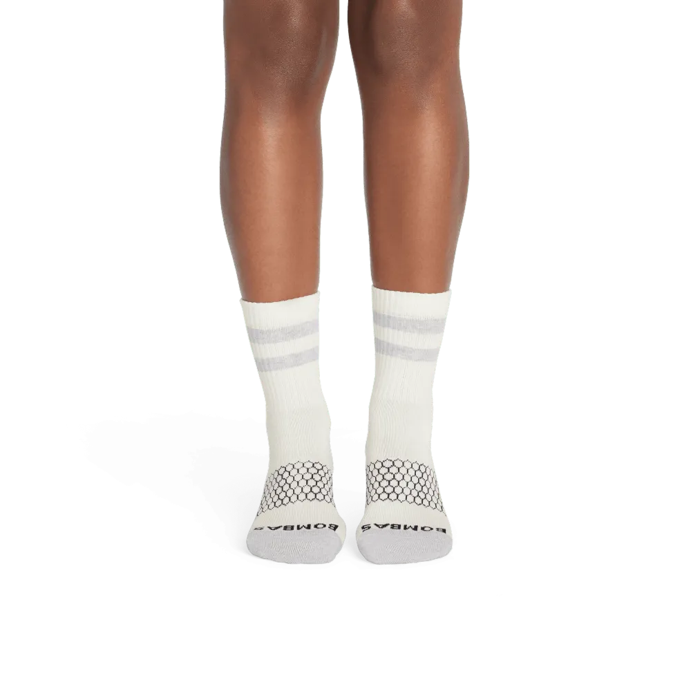 Women's Vintage Stripes Half Calf Socks