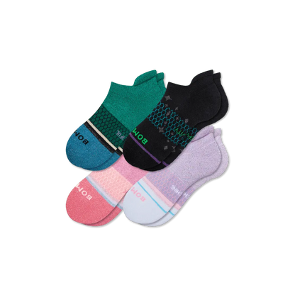 Wicked X Bombas Ankle Sock 4-Pack