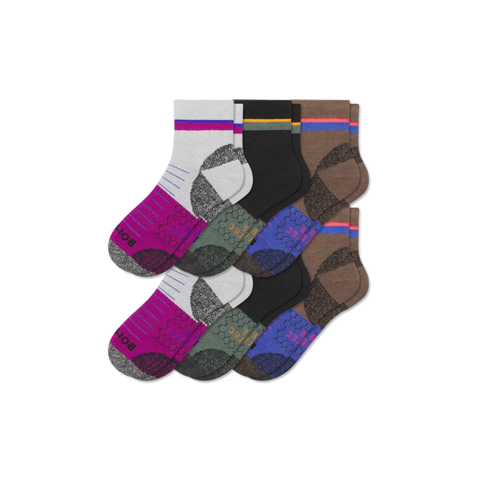 Women's Hiking Quarter Sock 6-Pack