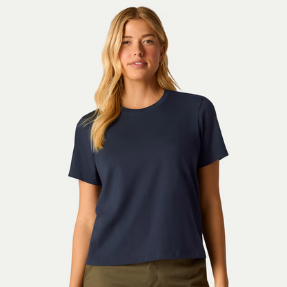 Women's Pima Cotton Crew Neck T-Shirt