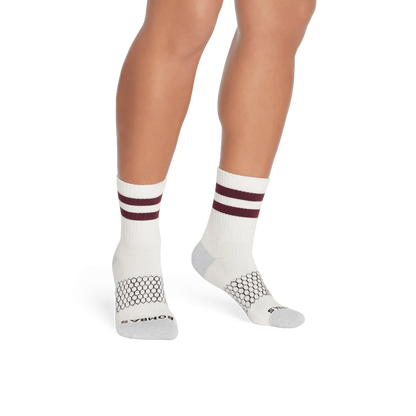 Women's Vintage Stripes Half Calf Socks