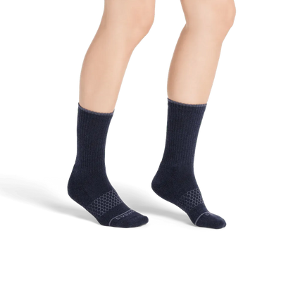 Women's Merino Wool Blend Calf Sock 4-Pack