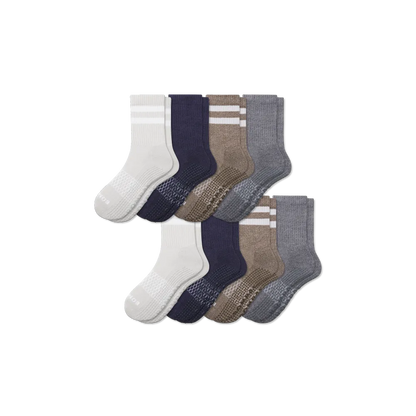 Women's Grippers Half Calf Sock 8-Pack
