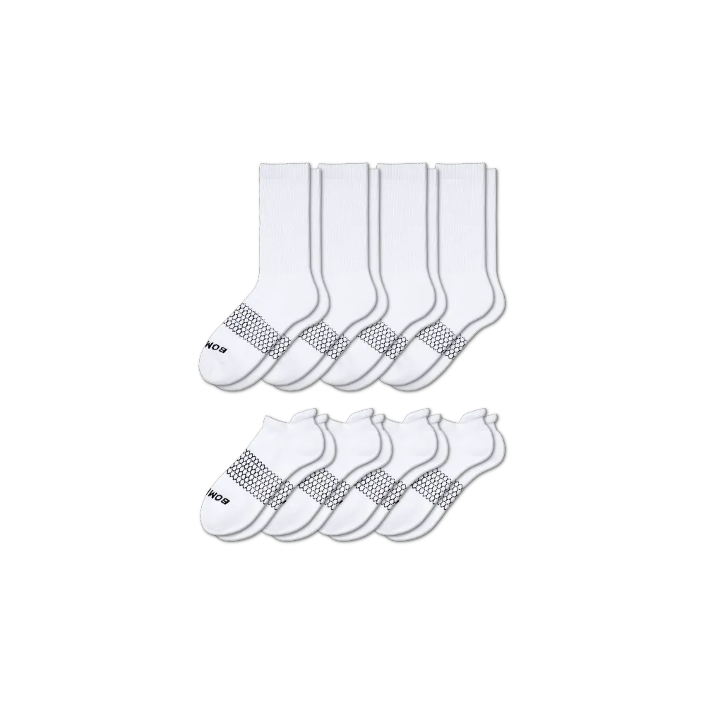 Women's Calf & Ankle Sock 8-Pack