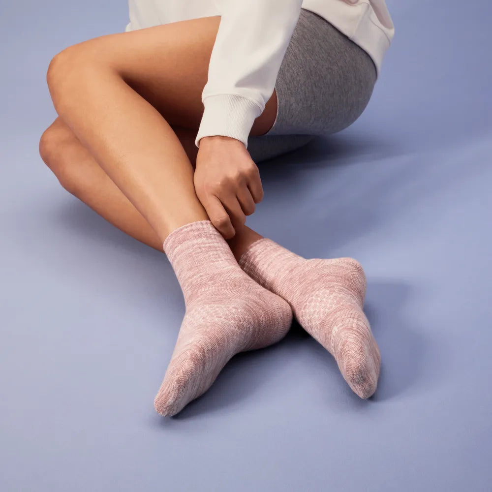 Women's Summer Slub Quarter Sock 4-Pack