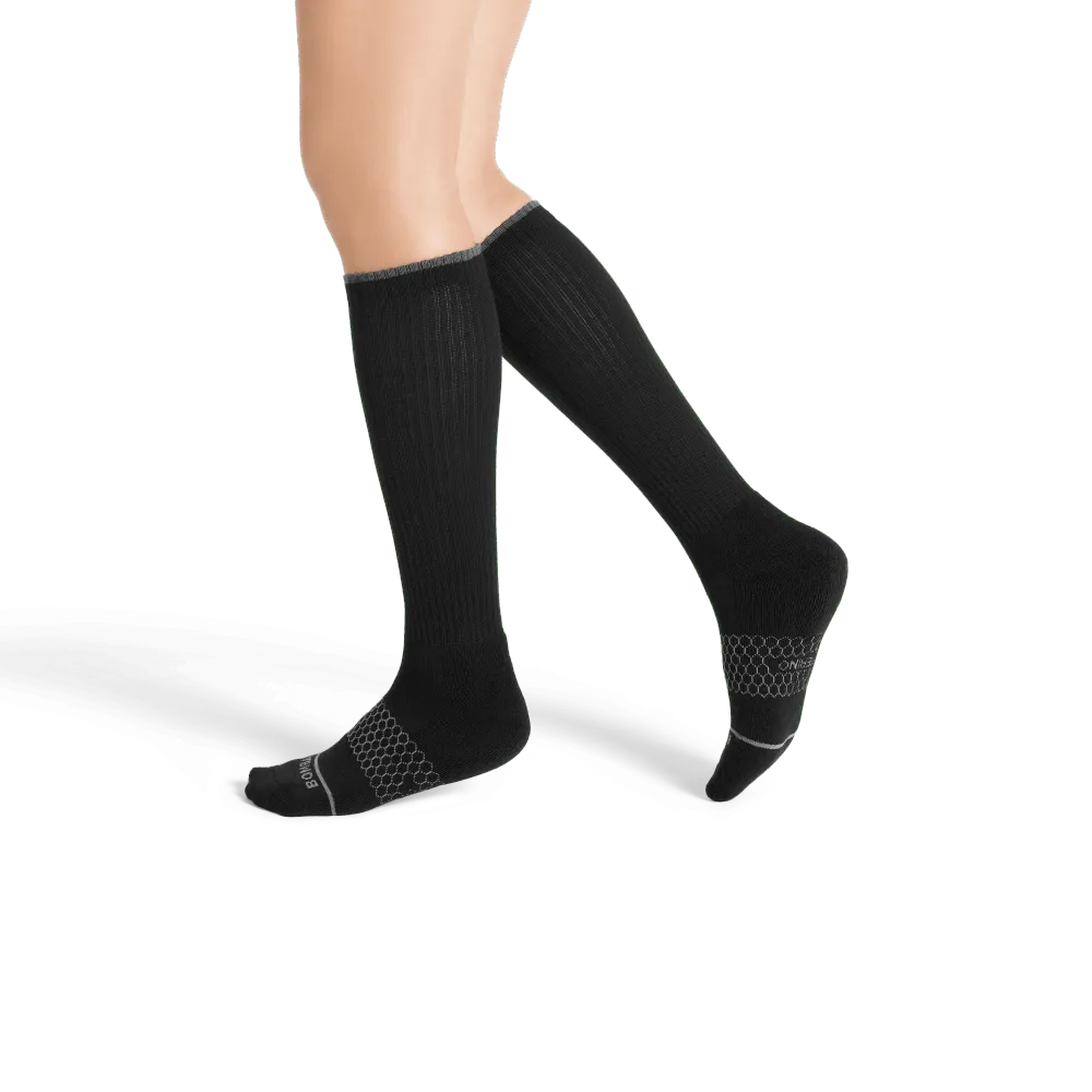 Women's Merino Wool Blend Knee-High Sock 4-Pack