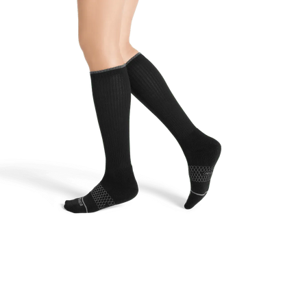 Women's Merino Wool Blend Knee-High Sock 4-Pack