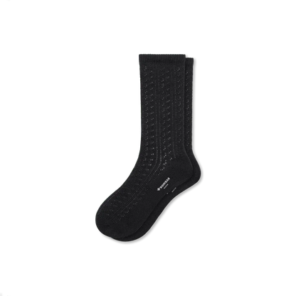 Women's Pointelle Calf Socks