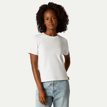 Women's Pima Cotton Crew Neck T-Shirt 3-Pack