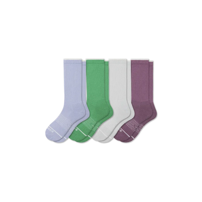 Women's Merino Wool Blend Calf Sock 4-Pack