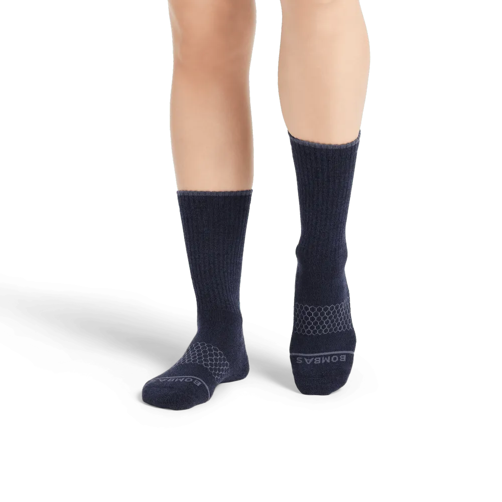 Women's Merino Wool Blend Calf Socks