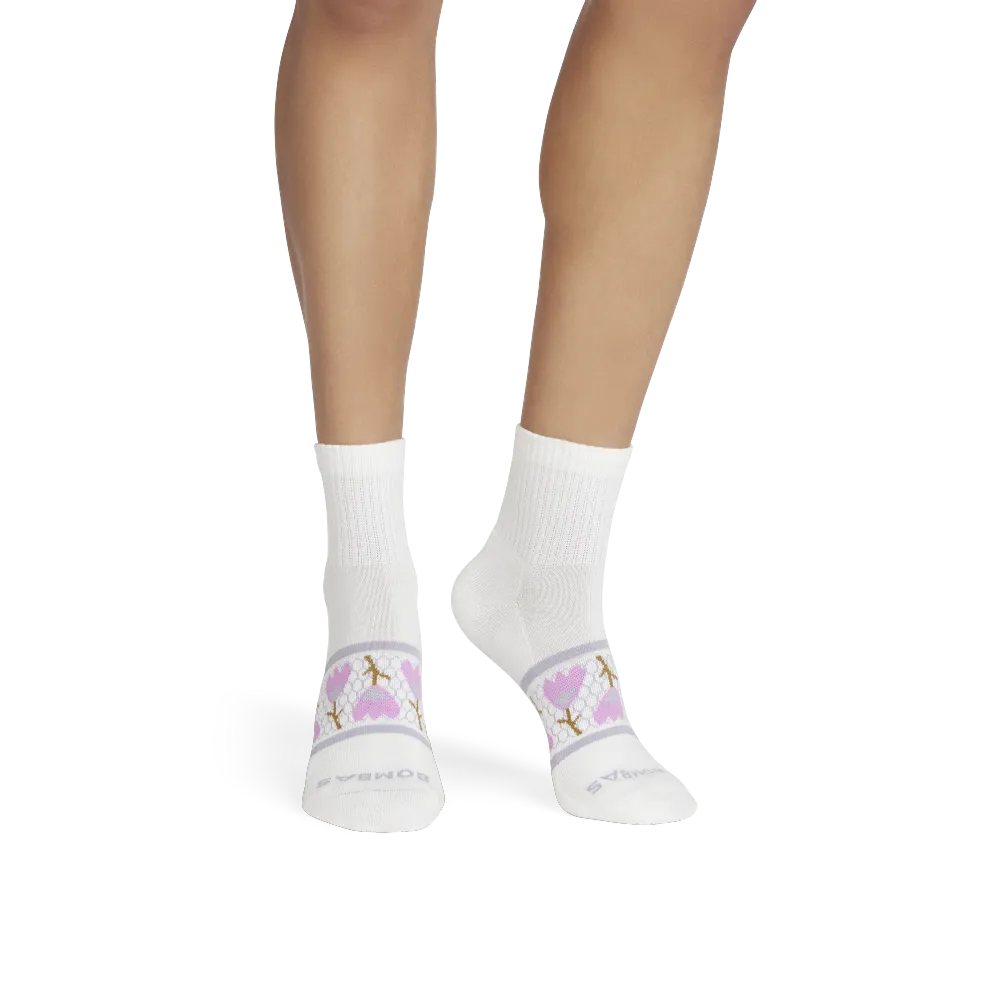 Women's Garden Party Quarter Sock 4-Pack