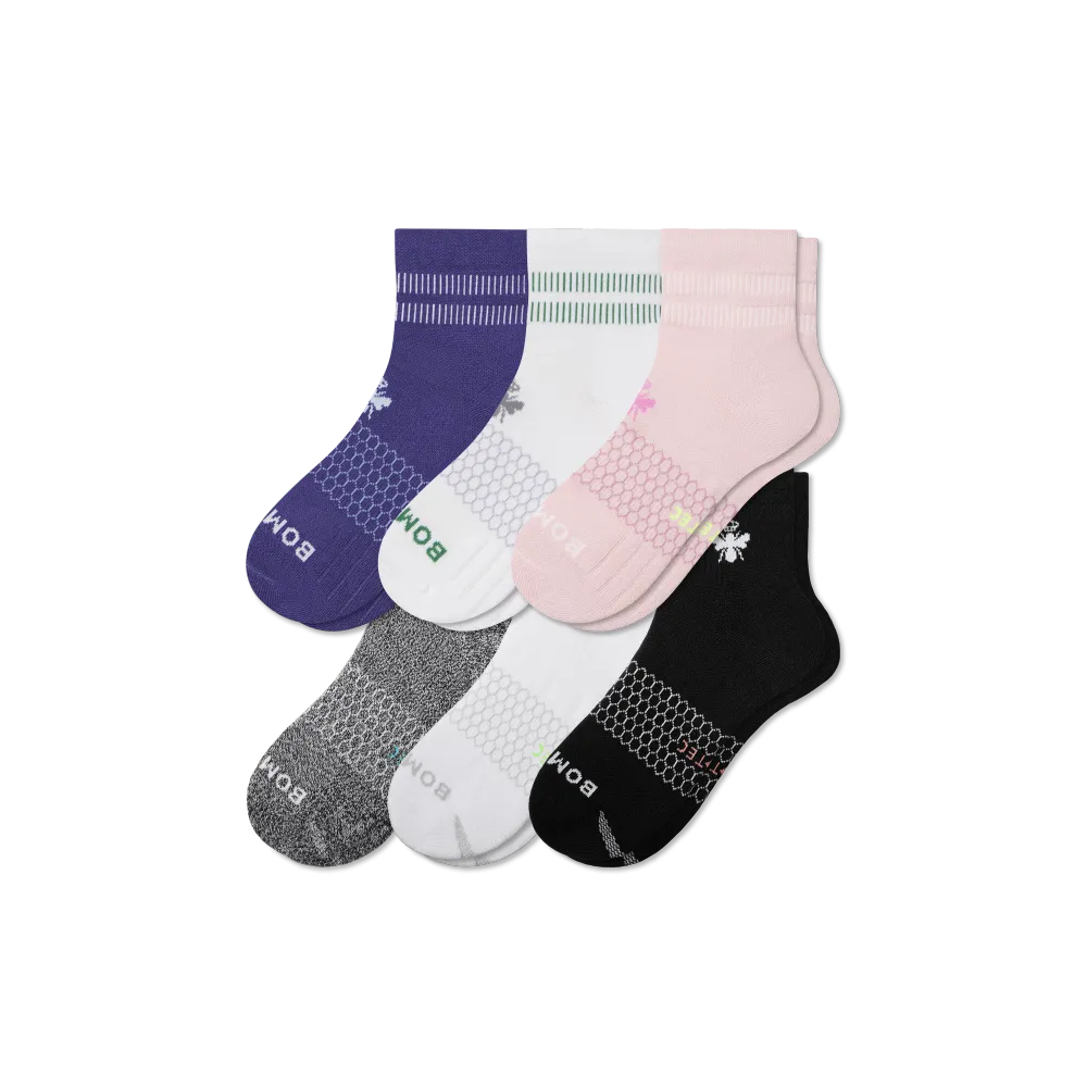 Women's All-Purpose Performance Quarter Sock 6-Pack