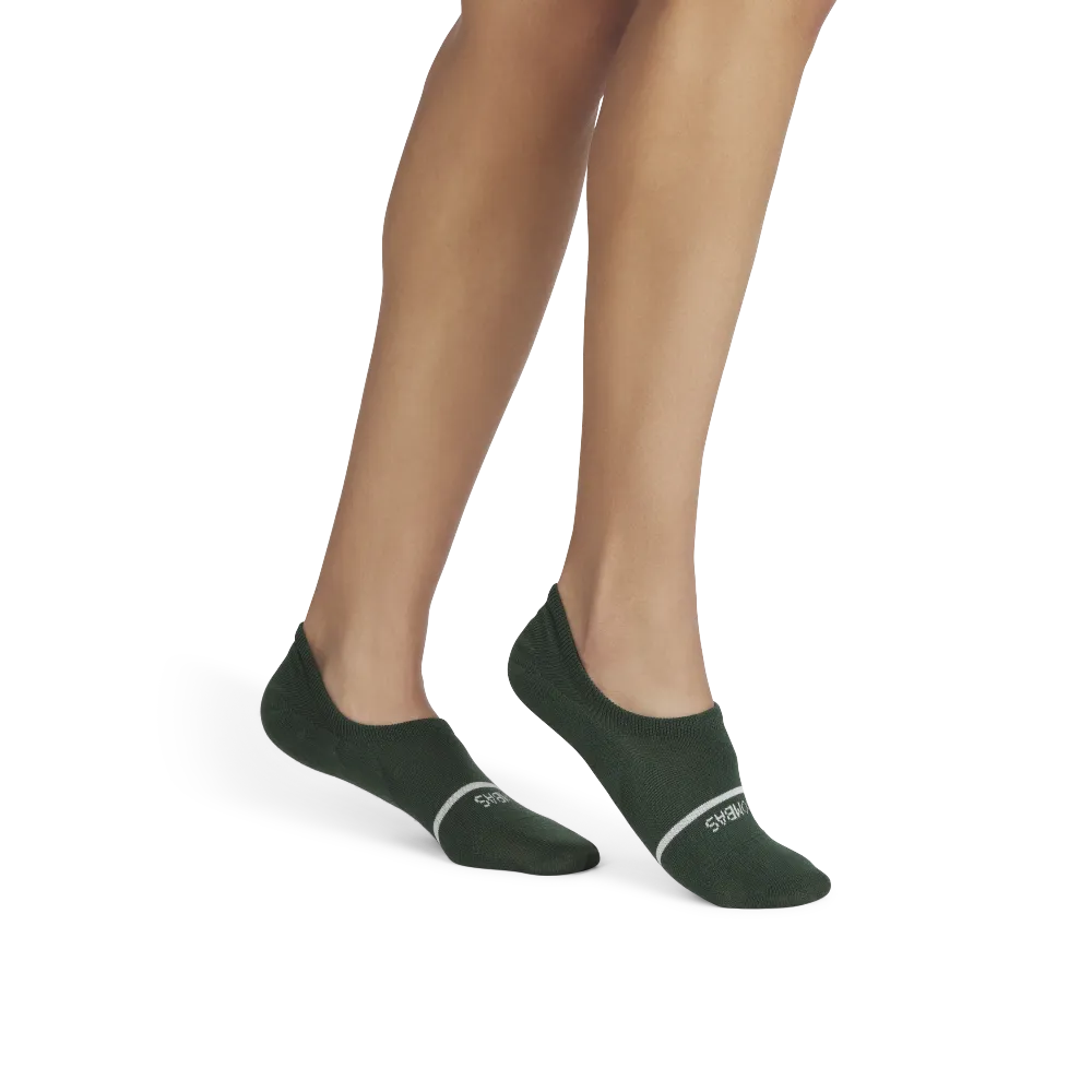 Women's Lightweight Merino Wool Blend No Show Sock 4-Pack