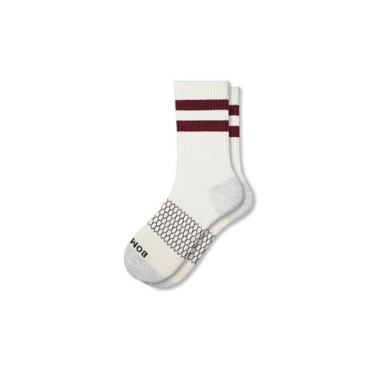 Women's Vintage Stripes Half Calf Socks
