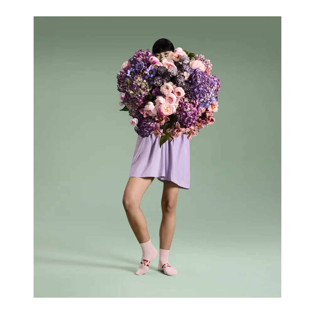 Women's Garden Party Quarter Socks